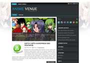 Хотите сделать дизайн своего сайта особым? «Anime Venue» - новая тема Wordpress к Вашему вниманию