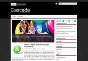 Представляем Вам новую тему для Wordpress - «Cascada»! На данном бесплатном шаблоне вы сможете сделать профессиональный качественный сайт для продажи одежды.