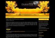 «Darkness» - это превосходная тема для тех, кто любит изготовить сайт с креативным дизайном
