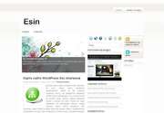 Встречайте: великолепная тема для Wordpress «Esin»! Отличная тема с премиум возможностями для любителей безупречного качества.