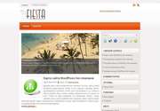 К вашему вниманию: новая тема для Wordpress - «Fiesta»! Превосходная тема премиум класса для ценителей безупречного качества.