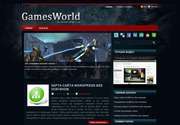 Встречайте: современная тема для Wordpress «GamesWorld»