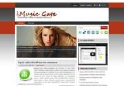 Знакомьтесь: новая тема для Wordpress - «Music Gate»! Каким должен быть музыкальный сайт? По-молодежному динамичный, стильный, современный, яркий