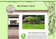 Встречайте: качественная тема для Wordpress «My Green Yard»! Шаблон поможет отобразить на вашем сайте все многообразие садовых растений