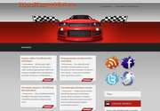 Встречайте: качественная тема для Wordpress «Racing Driver»! Стиль, плавность линий, динамика, скорость, хорошая управляемость..