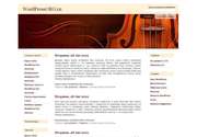Не знаете, как сделать свой сайт уникальным? «Violinesth Forever» - отличная тема Wordpress для Вас! Этот шаблон поможет творческим людям продемонстрировать массам результаты своего усердного труда